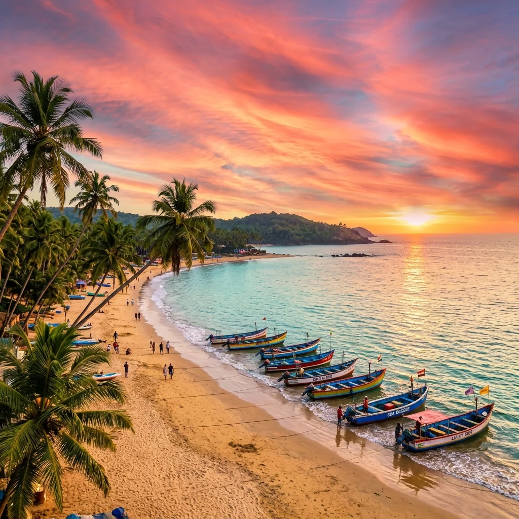 Palolem Beach, Goa